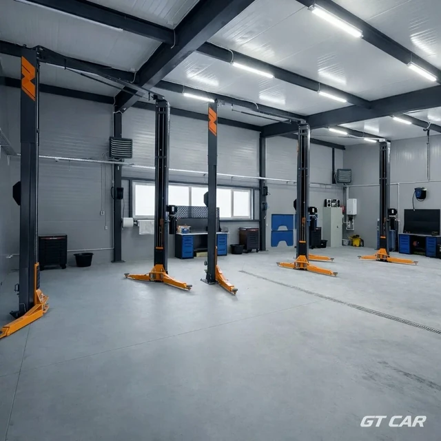 Автомобиль в ремзоне GT CAR